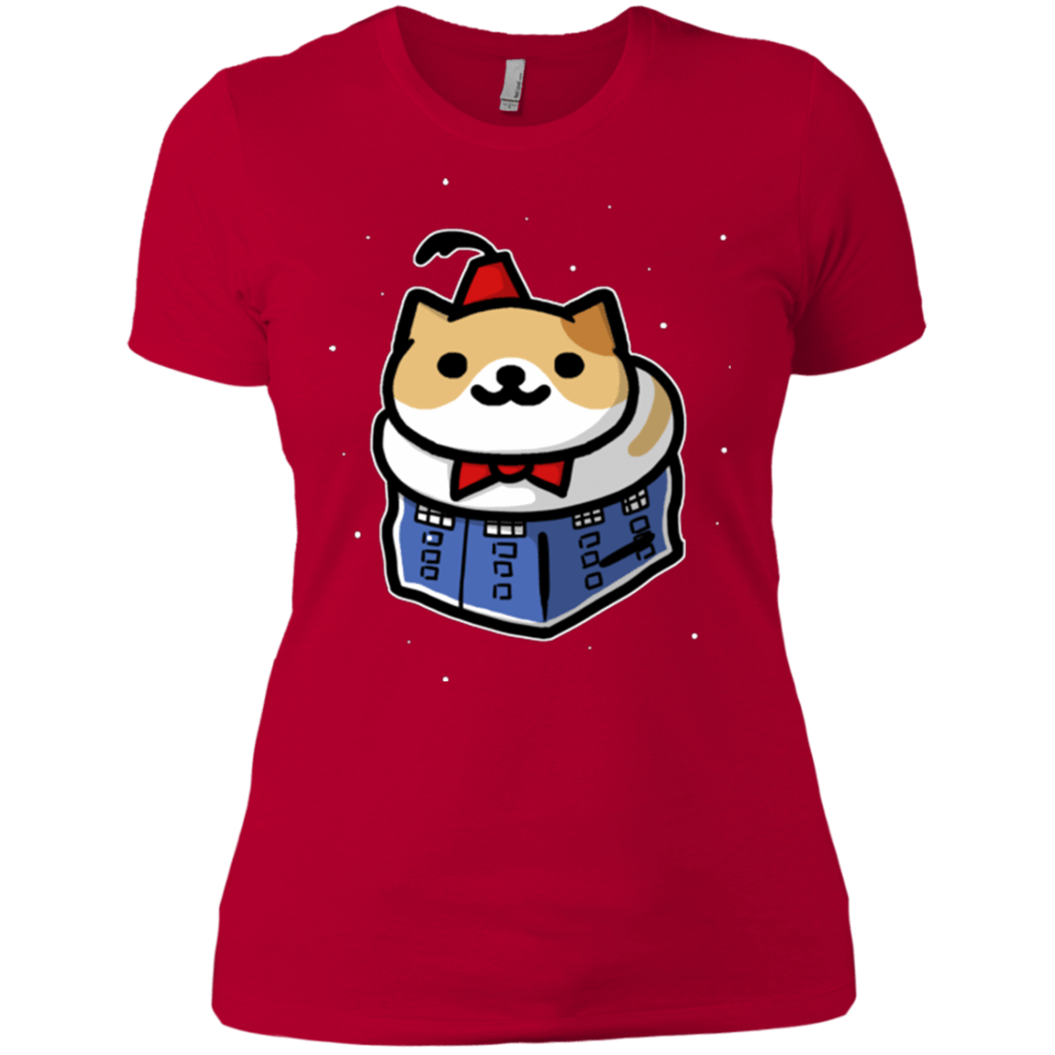 T-Shirts Red / X-Small Bigger On The Inside Women's Premium T-Shirt