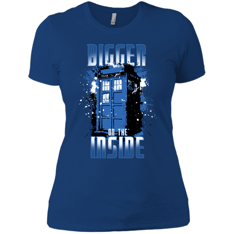 T-Shirts Royal / X-Small Bigger on the Inside Women's Premium T-Shirt