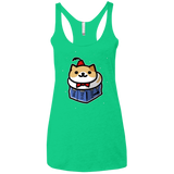 T-Shirts Envy / X-Small Bigger On The Inside Women's Triblend Racerback Tank