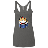 T-Shirts Premium Heather / X-Small Bigger On The Inside Women's Triblend Racerback Tank