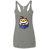 T-Shirts Venetian Grey / X-Small Bigger On The Inside Women's Triblend Racerback Tank