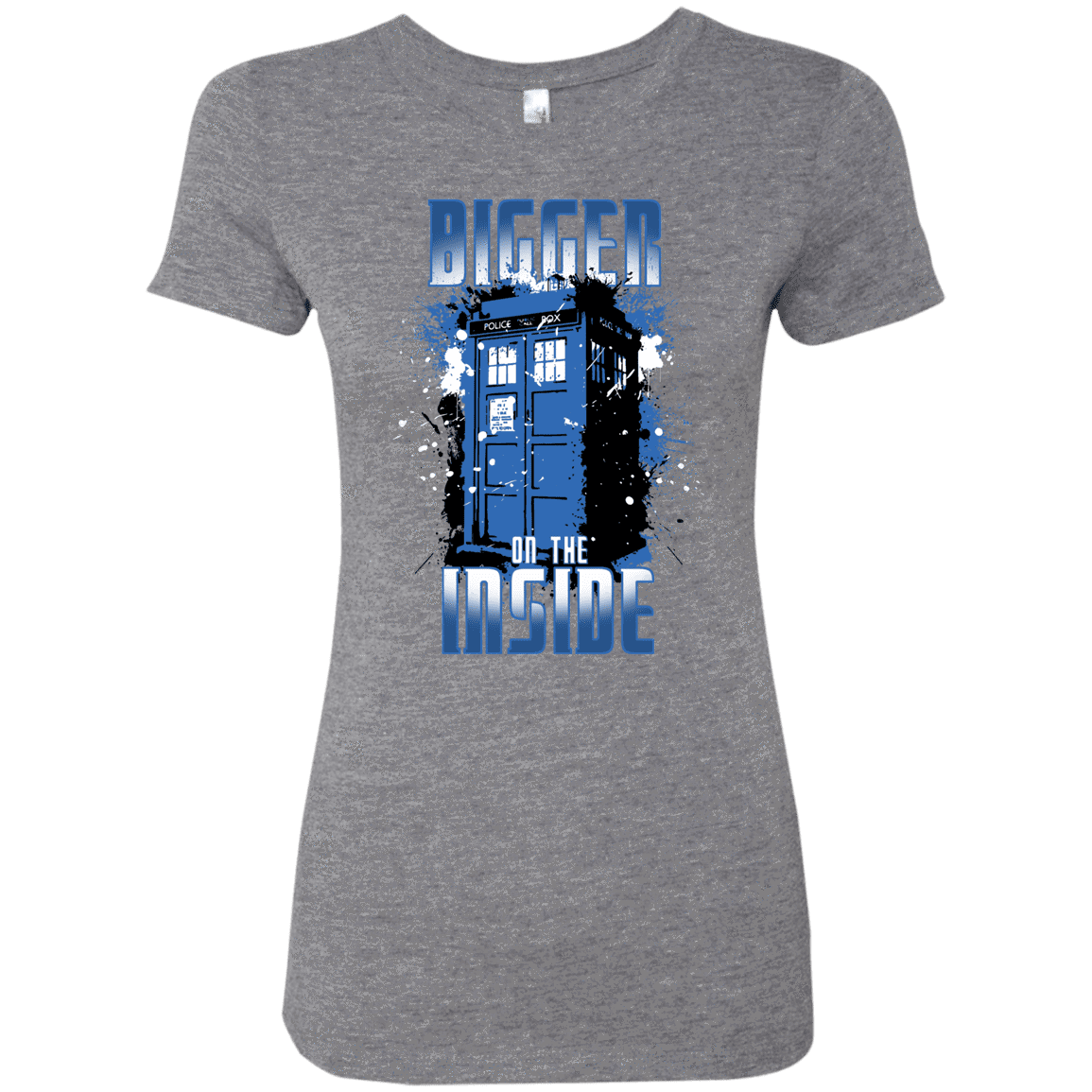 T-Shirts Premium Heather / S Bigger on the Inside Women's Triblend T-Shirt