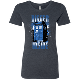 T-Shirts Vintage Navy / S Bigger on the Inside Women's Triblend T-Shirt