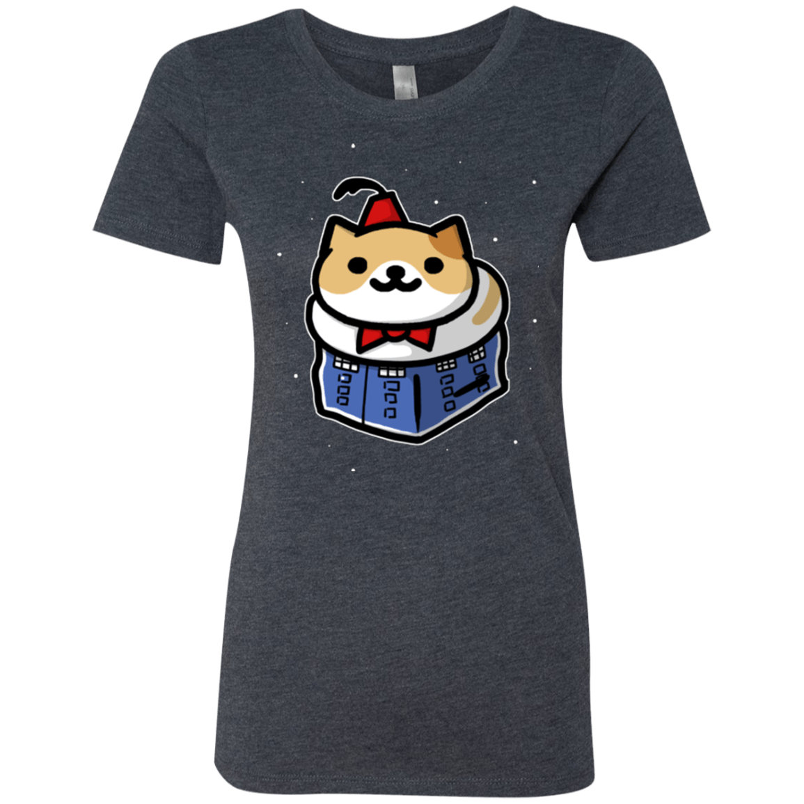 T-Shirts Vintage Navy / Small Bigger On The Inside Women's Triblend T-Shirt