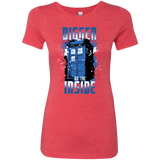 T-Shirts Vintage Red / S Bigger on the Inside Women's Triblend T-Shirt