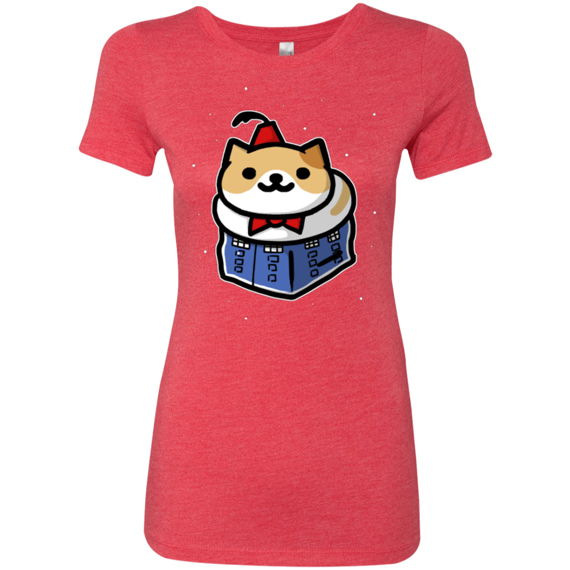 T-Shirts Vintage Red / Small Bigger On The Inside Women's Triblend T-Shirt