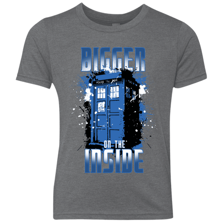 T-Shirts Premium Heather / YXS Bigger on the Inside Youth Triblend T-Shirt