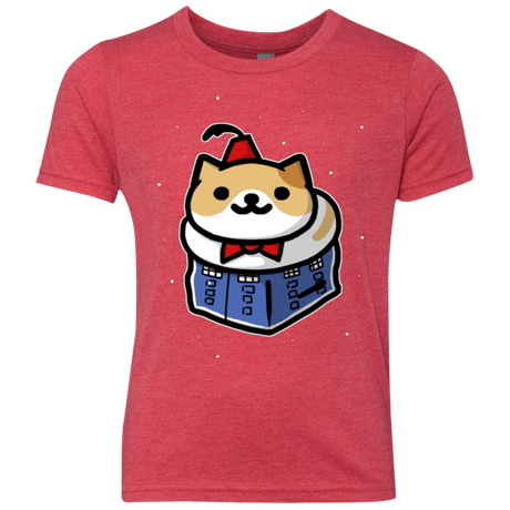 T-Shirts Vintage Red / YXS Bigger On The Inside Youth Triblend T-Shirt