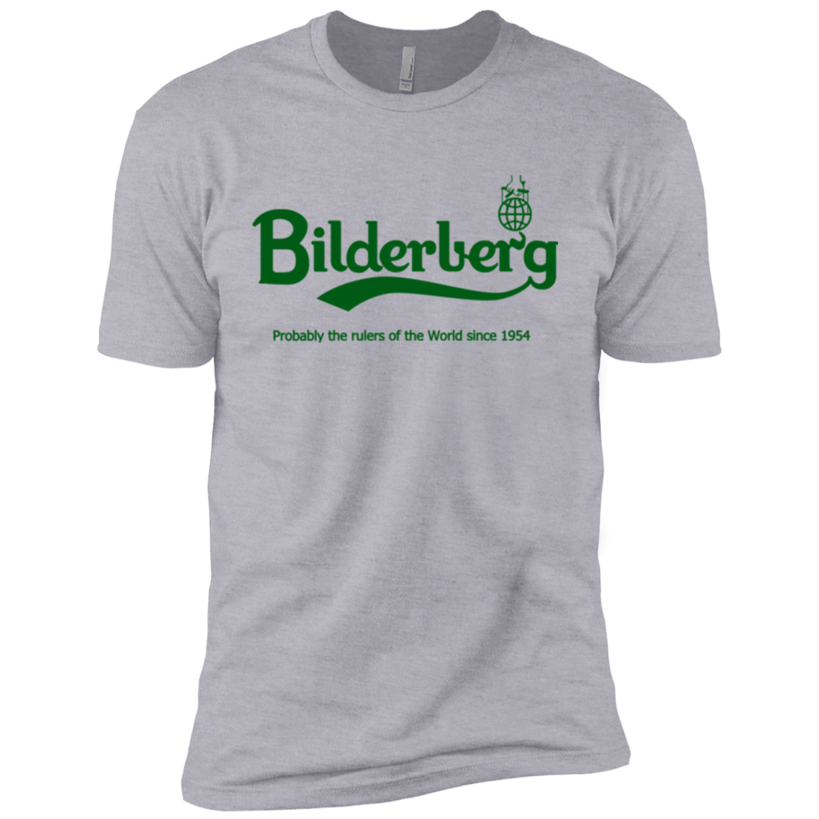 T-Shirts Heather Grey / YXS Bilderberg Boys Premium T-Shirt
