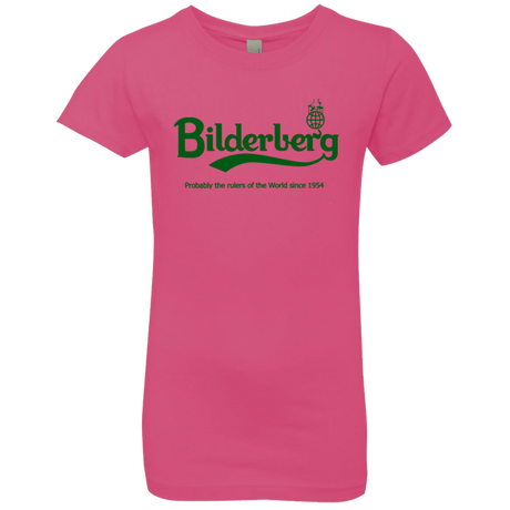 T-Shirts Hot Pink / YXS Bilderberg Girls Premium T-Shirt