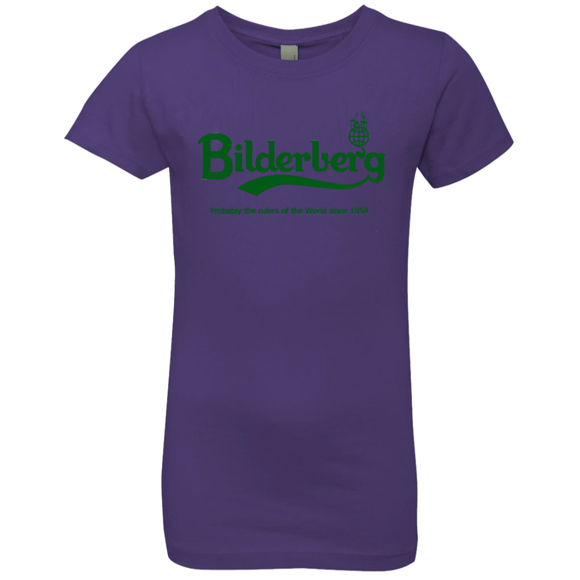 T-Shirts Purple Rush / YXS Bilderberg Girls Premium T-Shirt