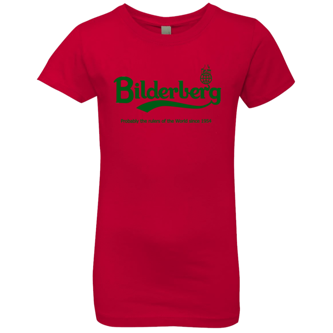 T-Shirts Red / YXS Bilderberg Girls Premium T-Shirt