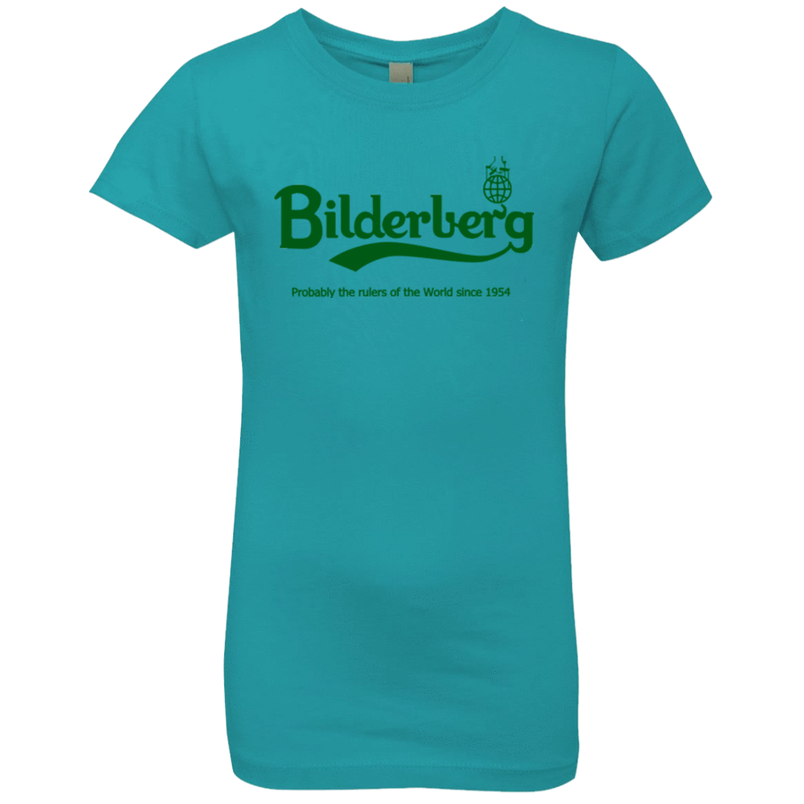 T-Shirts Tahiti Blue / YXS Bilderberg Girls Premium T-Shirt