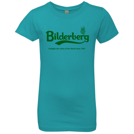 T-Shirts Tahiti Blue / YXS Bilderberg Girls Premium T-Shirt