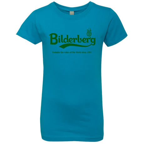 T-Shirts Turquoise / YXS Bilderberg Girls Premium T-Shirt