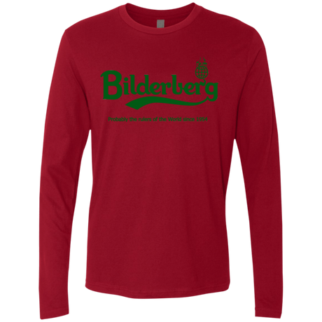 T-Shirts Cardinal / Small Bilderberg Men's Premium Long Sleeve