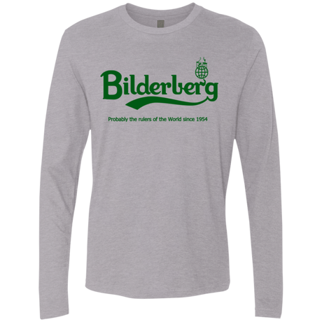 T-Shirts Heather Grey / Small Bilderberg Men's Premium Long Sleeve