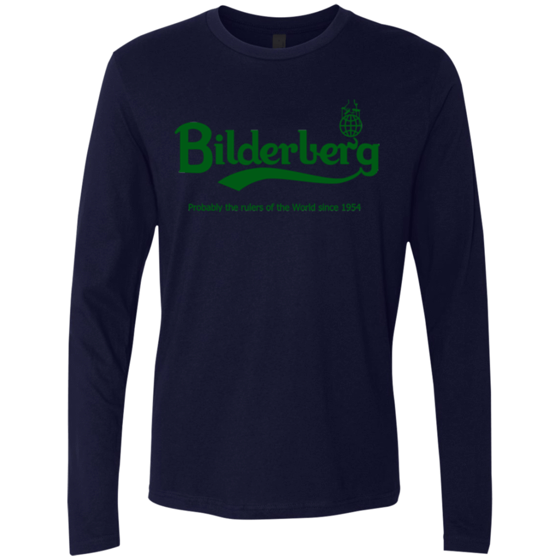 T-Shirts Midnight Navy / Small Bilderberg Men's Premium Long Sleeve