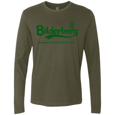 T-Shirts Military Green / Small Bilderberg Men's Premium Long Sleeve