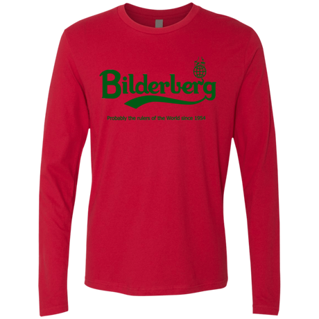 T-Shirts Red / Small Bilderberg Men's Premium Long Sleeve