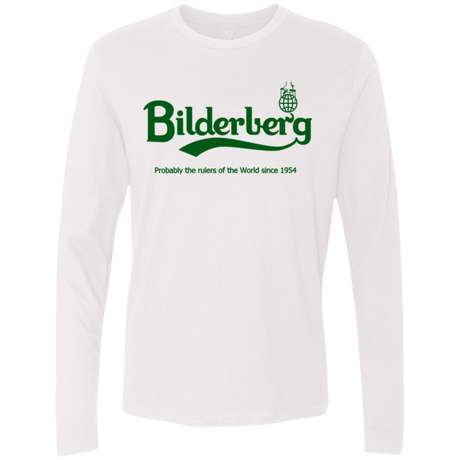 T-Shirts White / Small Bilderberg Men's Premium Long Sleeve