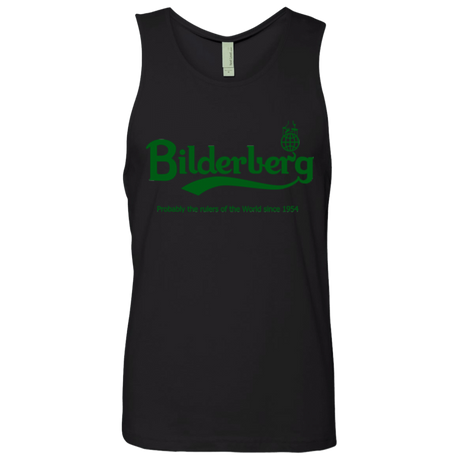 T-Shirts Black / Small Bilderberg Men's Premium Tank Top