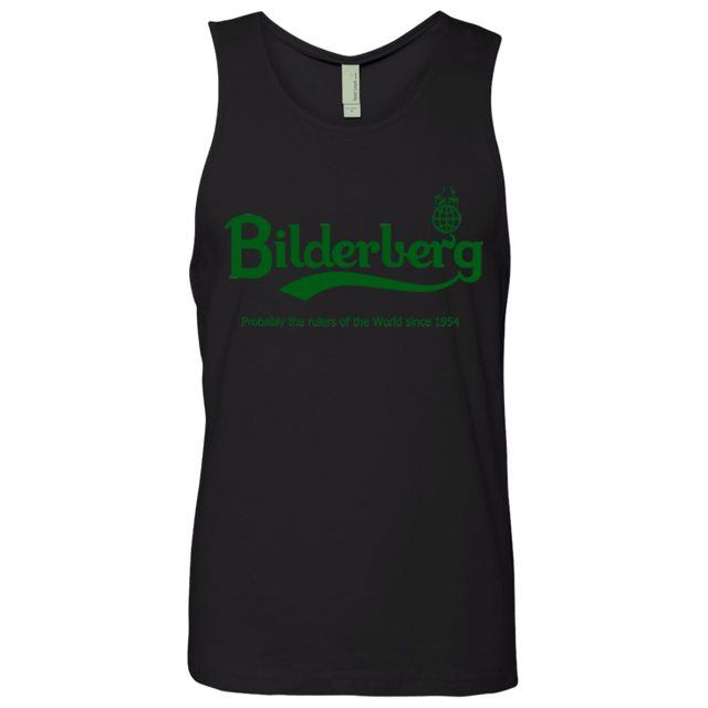 T-Shirts Black / Small Bilderberg Men's Premium Tank Top