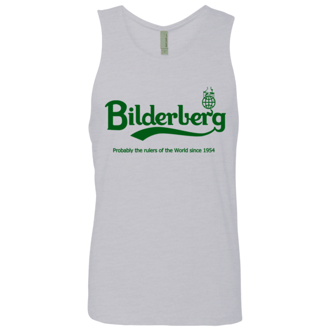 T-Shirts Heather Grey / Small Bilderberg Men's Premium Tank Top