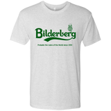 T-Shirts Heather White / Small Bilderberg Men's Triblend T-Shirt