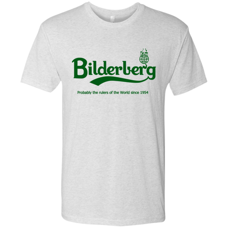 T-Shirts Heather White / Small Bilderberg Men's Triblend T-Shirt