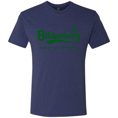 T-Shirts Vintage Navy / Small Bilderberg Men's Triblend T-Shirt