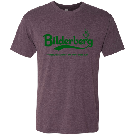 T-Shirts Vintage Purple / Small Bilderberg Men's Triblend T-Shirt