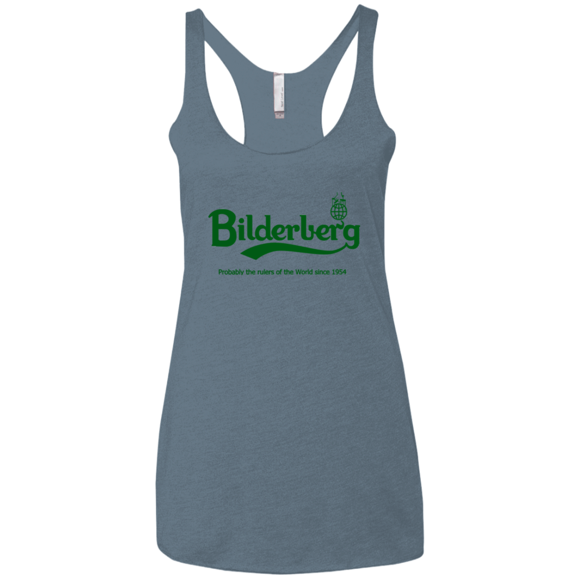 T-Shirts Indigo / X-Small Bilderberg Women's Triblend Racerback Tank