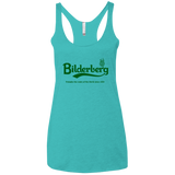 T-Shirts Tahiti Blue / X-Small Bilderberg Women's Triblend Racerback Tank