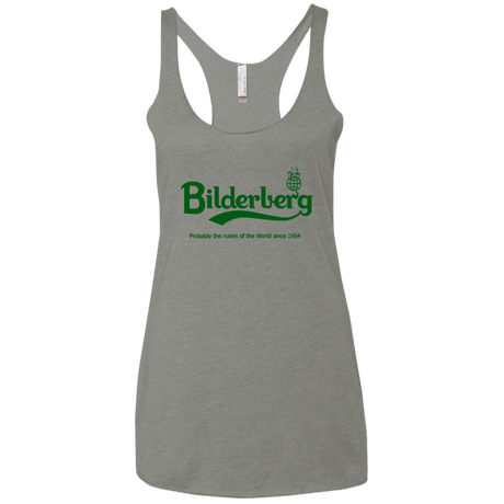 T-Shirts Venetian Grey / X-Small Bilderberg Women's Triblend Racerback Tank