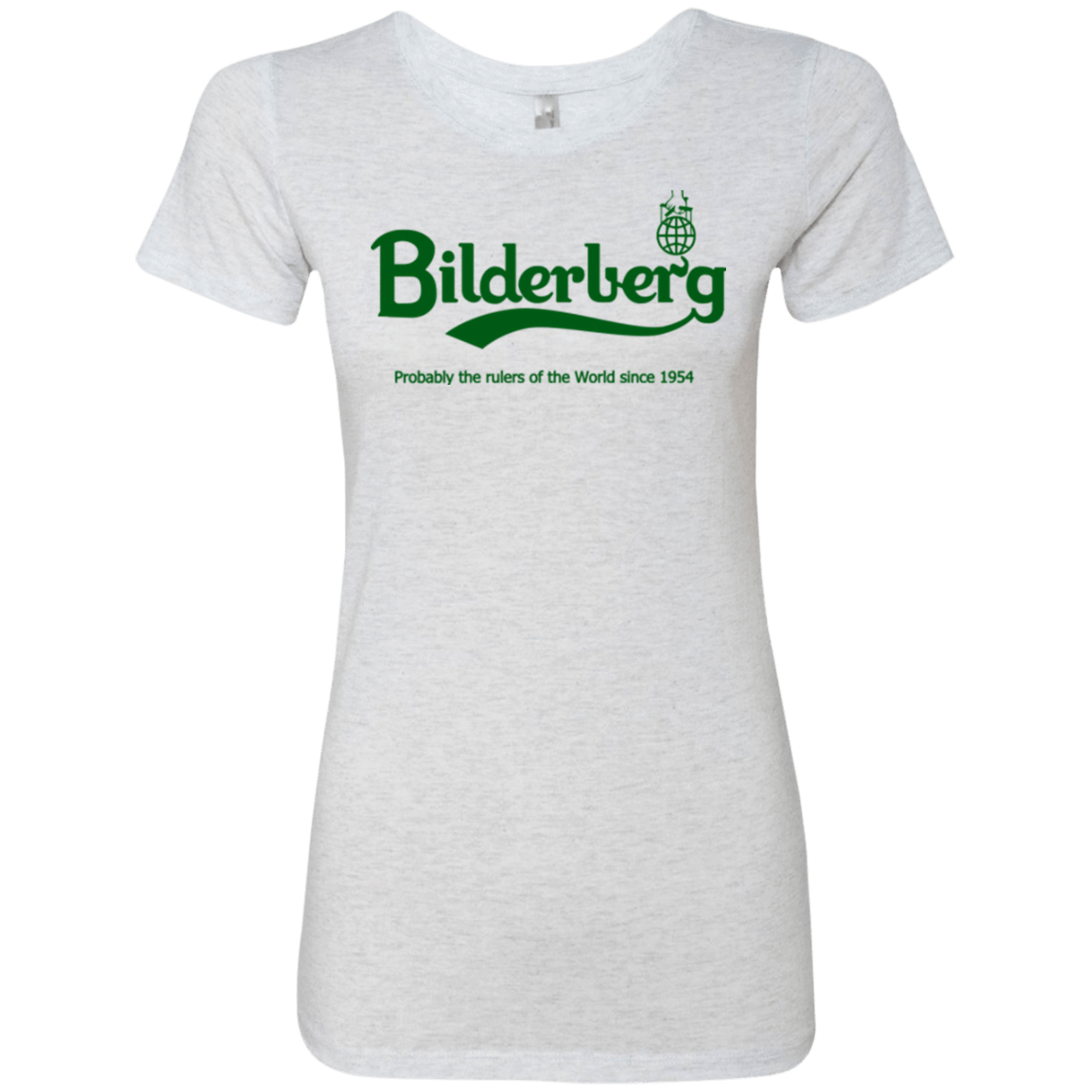 T-Shirts Heather White / Small Bilderberg Women's Triblend T-Shirt