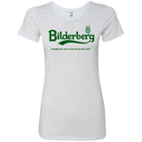T-Shirts Heather White / Small Bilderberg Women's Triblend T-Shirt