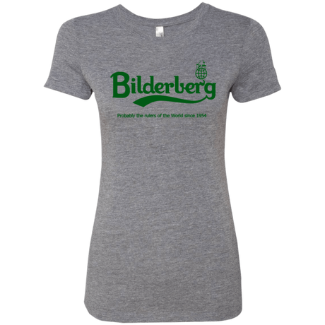 T-Shirts Premium Heather / Small Bilderberg Women's Triblend T-Shirt