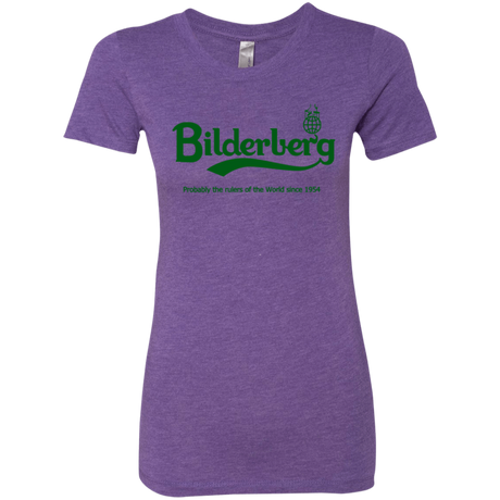 T-Shirts Purple Rush / Small Bilderberg Women's Triblend T-Shirt