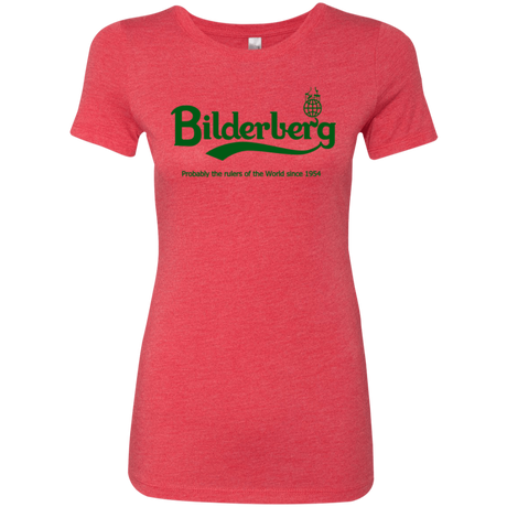 T-Shirts Vintage Red / Small Bilderberg Women's Triblend T-Shirt