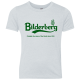 T-Shirts Heather White / YXS Bilderberg Youth Triblend T-Shirt