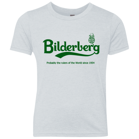 T-Shirts Heather White / YXS Bilderberg Youth Triblend T-Shirt