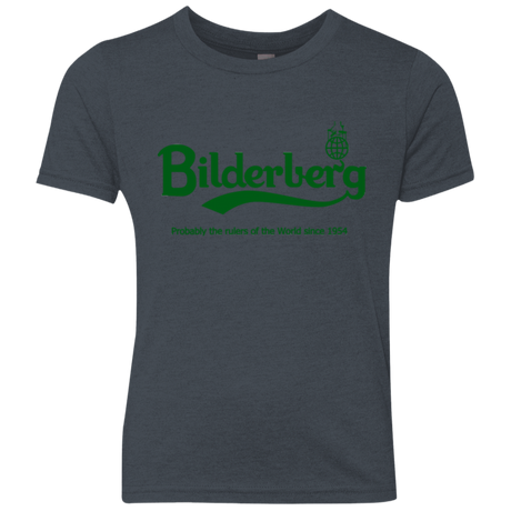 T-Shirts Vintage Navy / YXS Bilderberg Youth Triblend T-Shirt