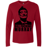 T-Shirts Cardinal / Small Bill fucking murray Men's Premium Long Sleeve