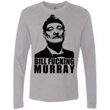 T-Shirts Heather Grey / Small Bill fucking murray Men's Premium Long Sleeve