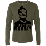 T-Shirts Military Green / Small Bill fucking murray Men's Premium Long Sleeve