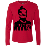 T-Shirts Red / Small Bill fucking murray Men's Premium Long Sleeve