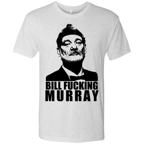 T-Shirts Heather White / Small Bill fucking murray Men's Triblend T-Shirt