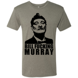 T-Shirts Venetian Grey / Small Bill fucking murray Men's Triblend T-Shirt
