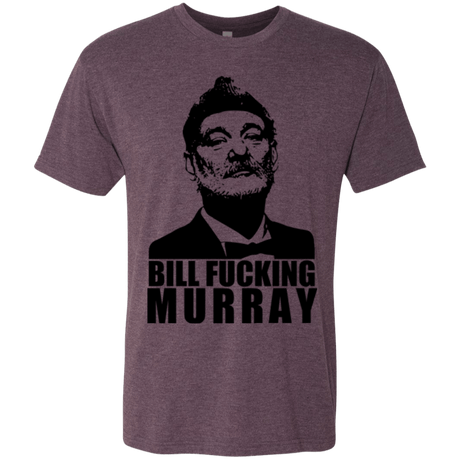 T-Shirts Vintage Purple / Small Bill fucking murray Men's Triblend T-Shirt
